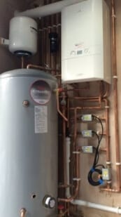 boiler installation for property