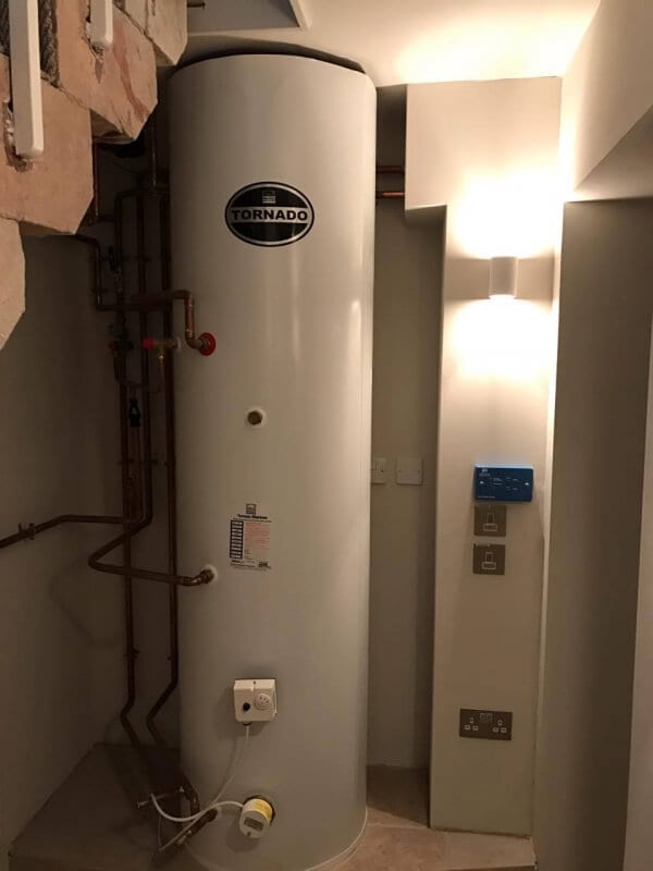 Fitted Boiler Unit fitted tornado boiler unit under stairs